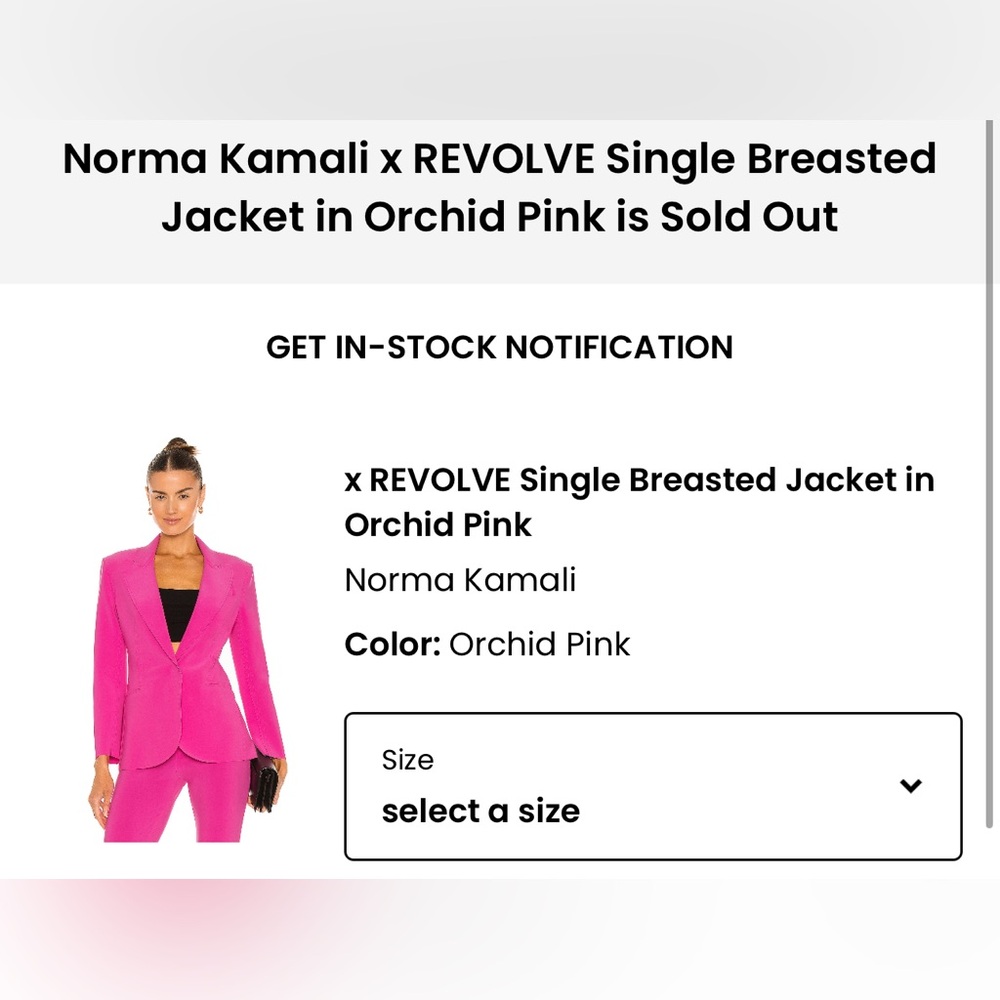 Beautiful Norma Kamali blazer
